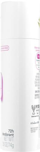 imageDove VitaminCare Aluminum Free Deodorant Stick for 72H Odor Protection Peaches amp Shea Butter Breathable Deodorant for Women 26 ozRaspberry Rose