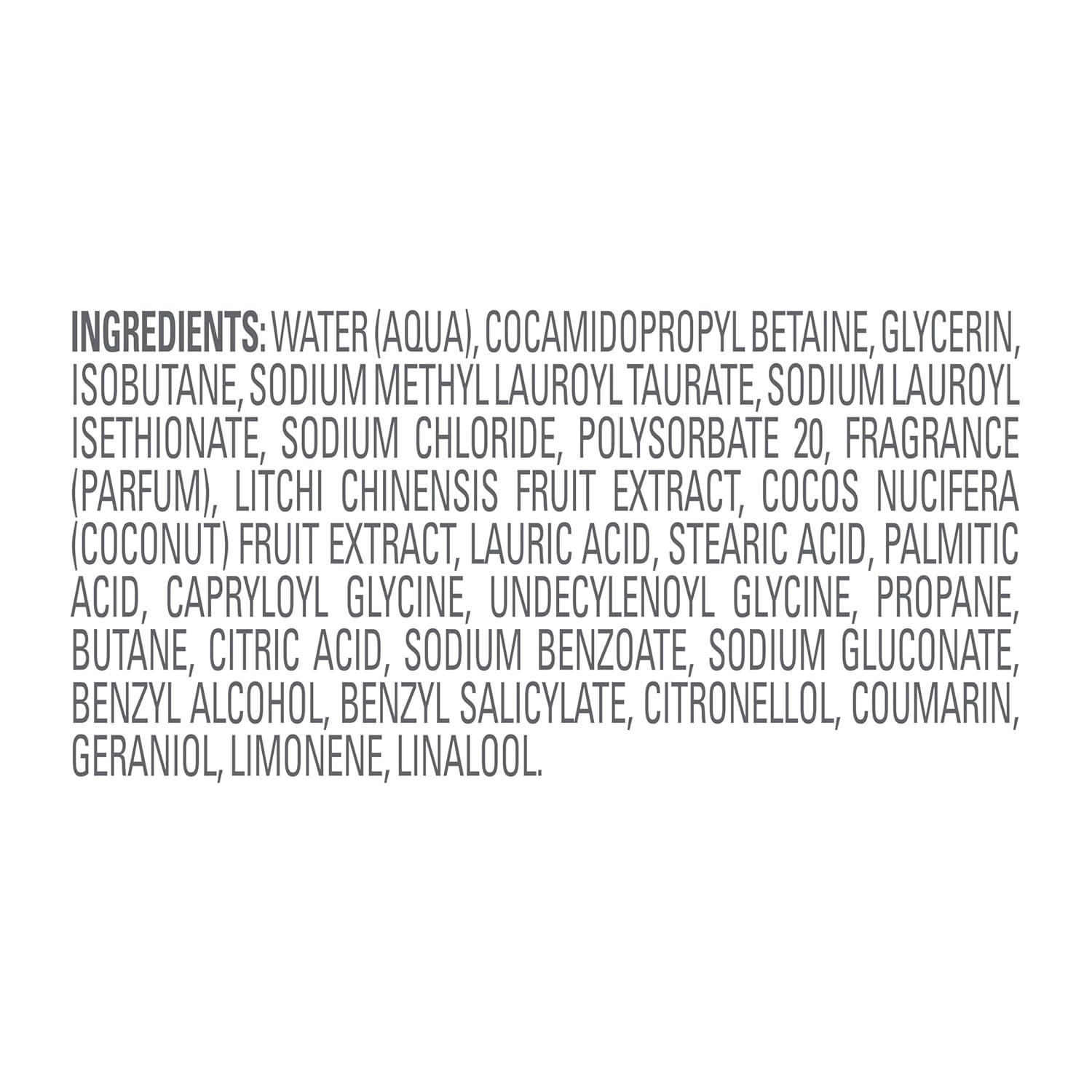 imageDove Whipped Shower Foam Coconut amp Lychee For Women for Hydrated amp Soft Skin 103 OZ