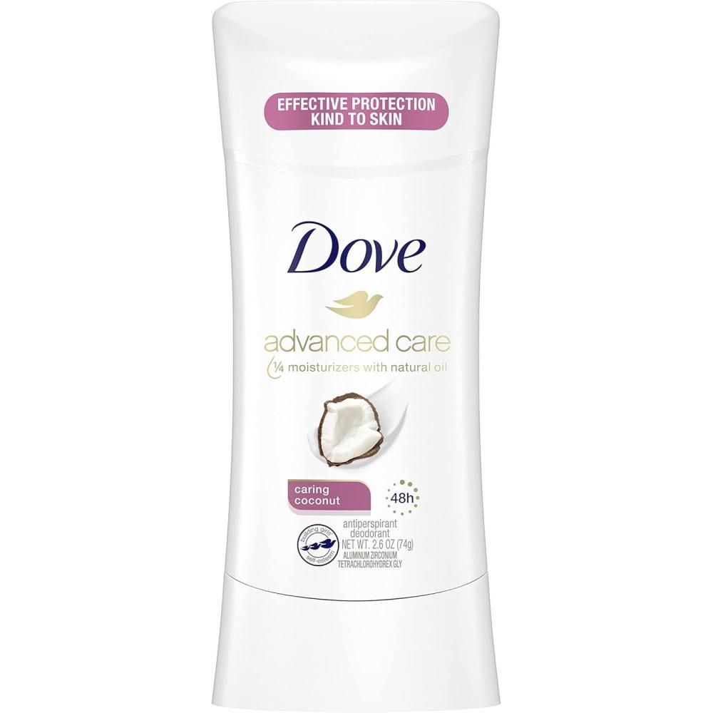 imageDove Advanced Care Anti Deo Stick Cool Essentials Pack of 12 for helping your skin barrier repair after shaving 72 h odor control and allday sweat protection with Pro Ceramide Technology 26 oz26 ounce Pack of 1