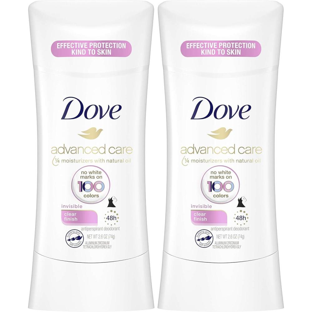imageDove Advanced Care Anti Deo Stick Cool Essentials Pack of 12 for helping your skin barrier repair after shaving 72 h odor control and allday sweat protection with Pro Ceramide Technology 26 oz26 Ounce Pack of 2