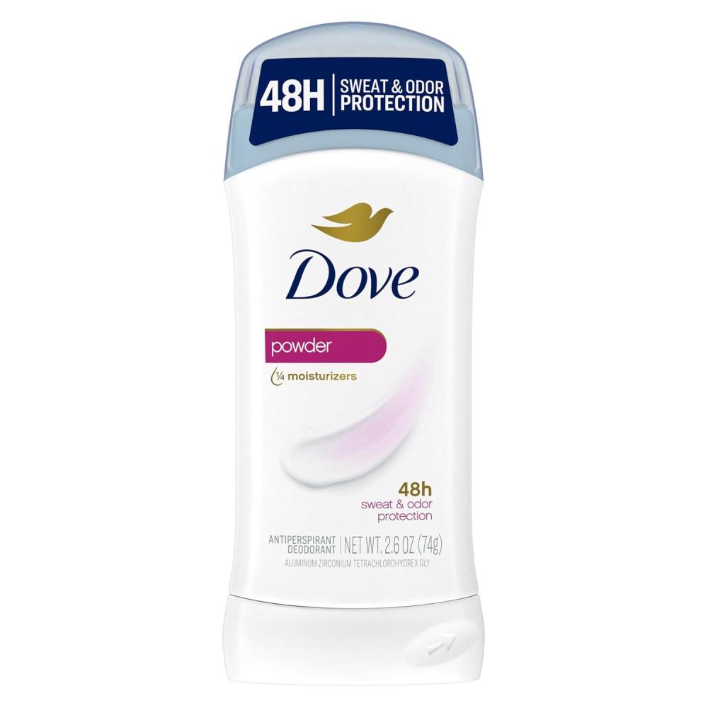 imageDove Powder Invisible Solid AntiPerspirant Deodorant 26 oz Pack of 626 Ounce Pack of 6