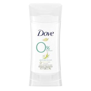 Dove Aluminum Free Deodorant for Women 3 Count Shea Butter 72 hour odor protection 2.6 oz(Pear and Aloe Vera)