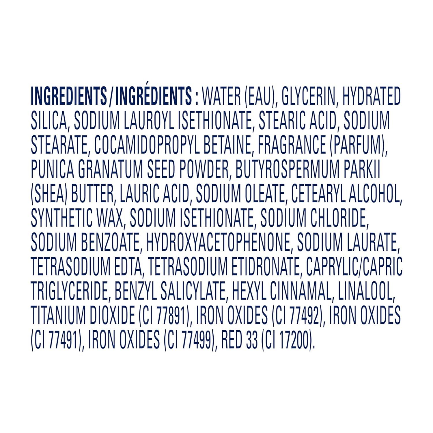 imageDove Scrub Pomegranate amp Shea Butter For Silky Soft Skin Body Scrub Exfoliates and Provides Lasting Nourishment 105 ozPomegranate Sheaf
