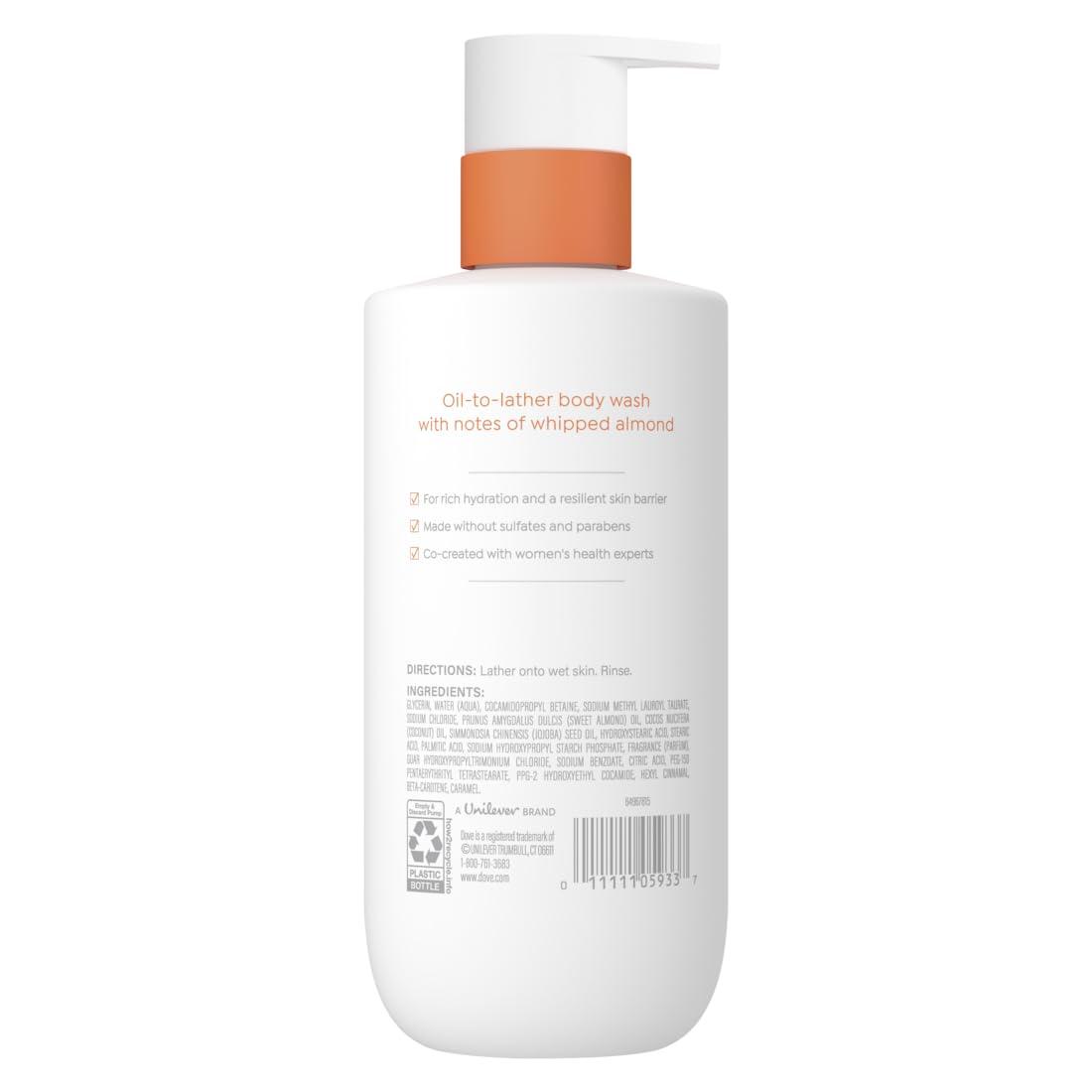 imageDove Shower Body Oil Wash for Women UltraMoisturizing Feminine Wash For Dry amp Itchy Skin 142 oz