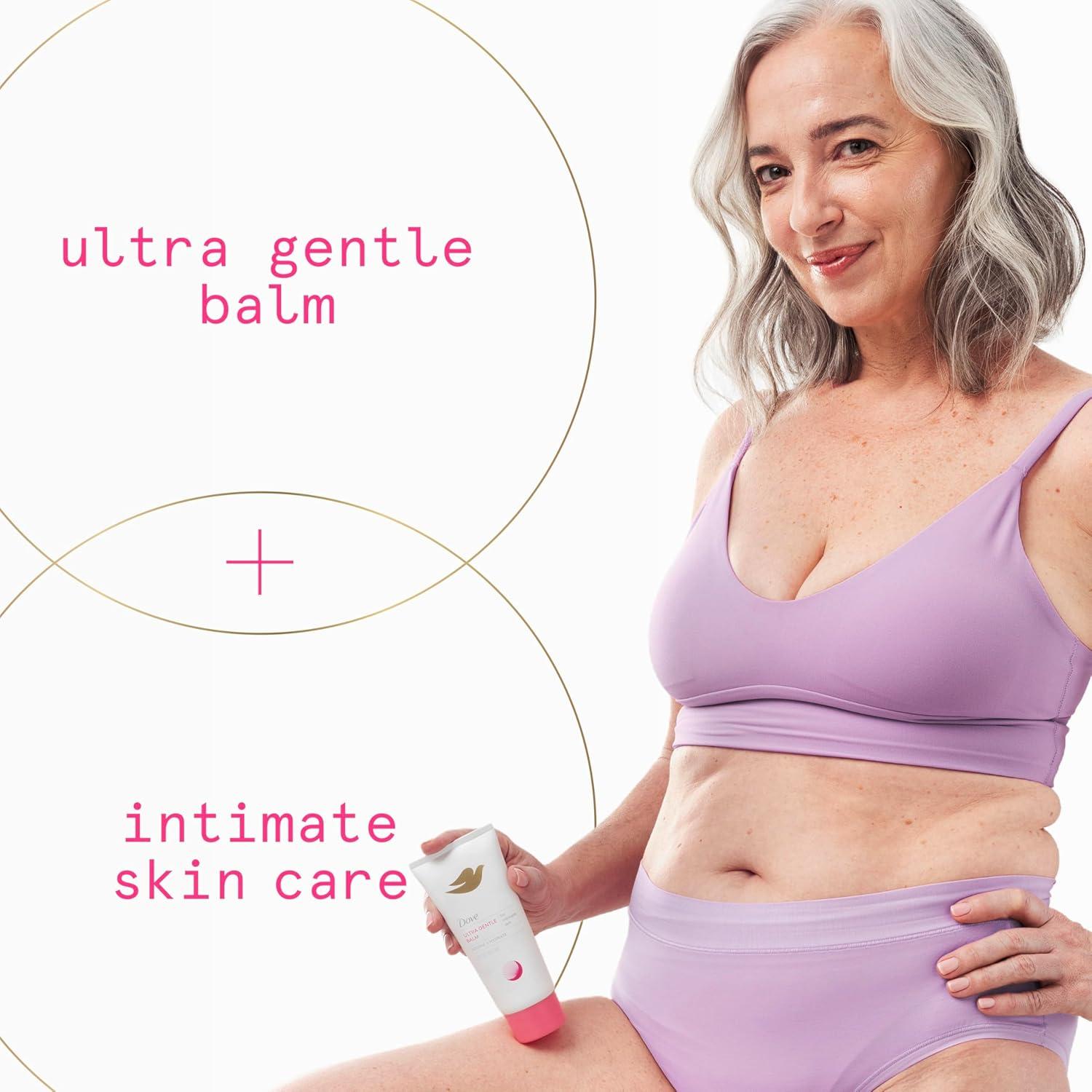 imageDove Ultra Gentle Unscented Vulva Balm for Women Hydrates Dry Intimate SkinPerfect for Menopause 3 oz