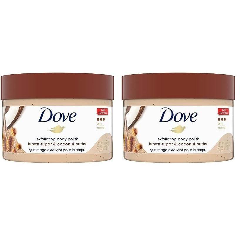 imageDove Scrub Pomegranate amp Shea Butter For Silky Soft Skin Body Scrub Exfoliates and Provides Lasting Nourishment 105 ozCoconut Butter