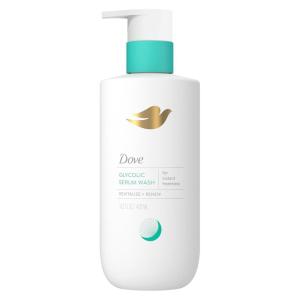 Dove Glycolic Serum Body Wash for Women – For Skin Renewal, Hydration & Odor Control,Fresh Water Lilly Scent 14.2 oz