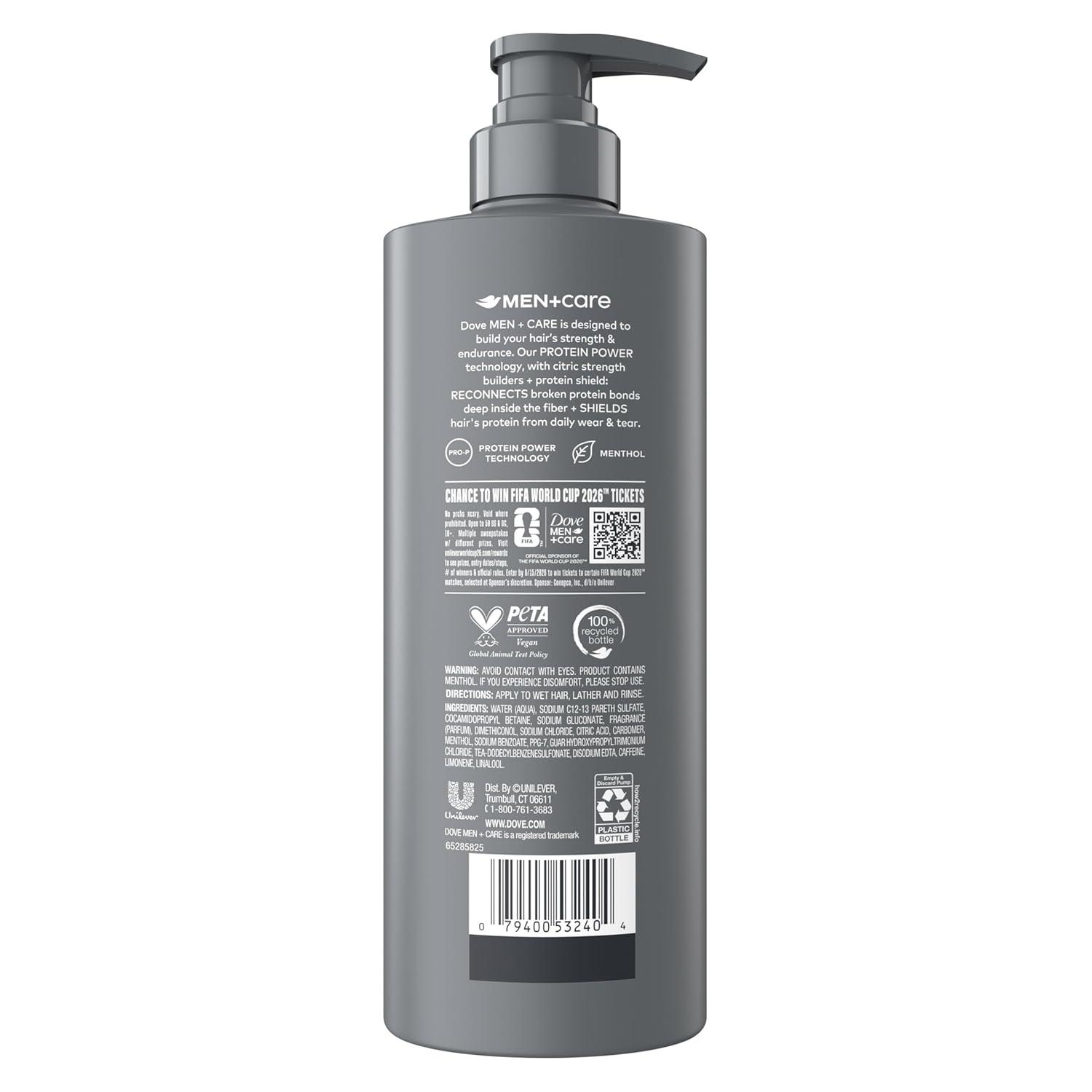 imageDOVE MEN CARE Hair Care 1 count Fresh Victory to Refresh amp Strengthen Hair with a Chance to Win FIFA WORLD CUP 2026 Tickets 18 Fl oz
