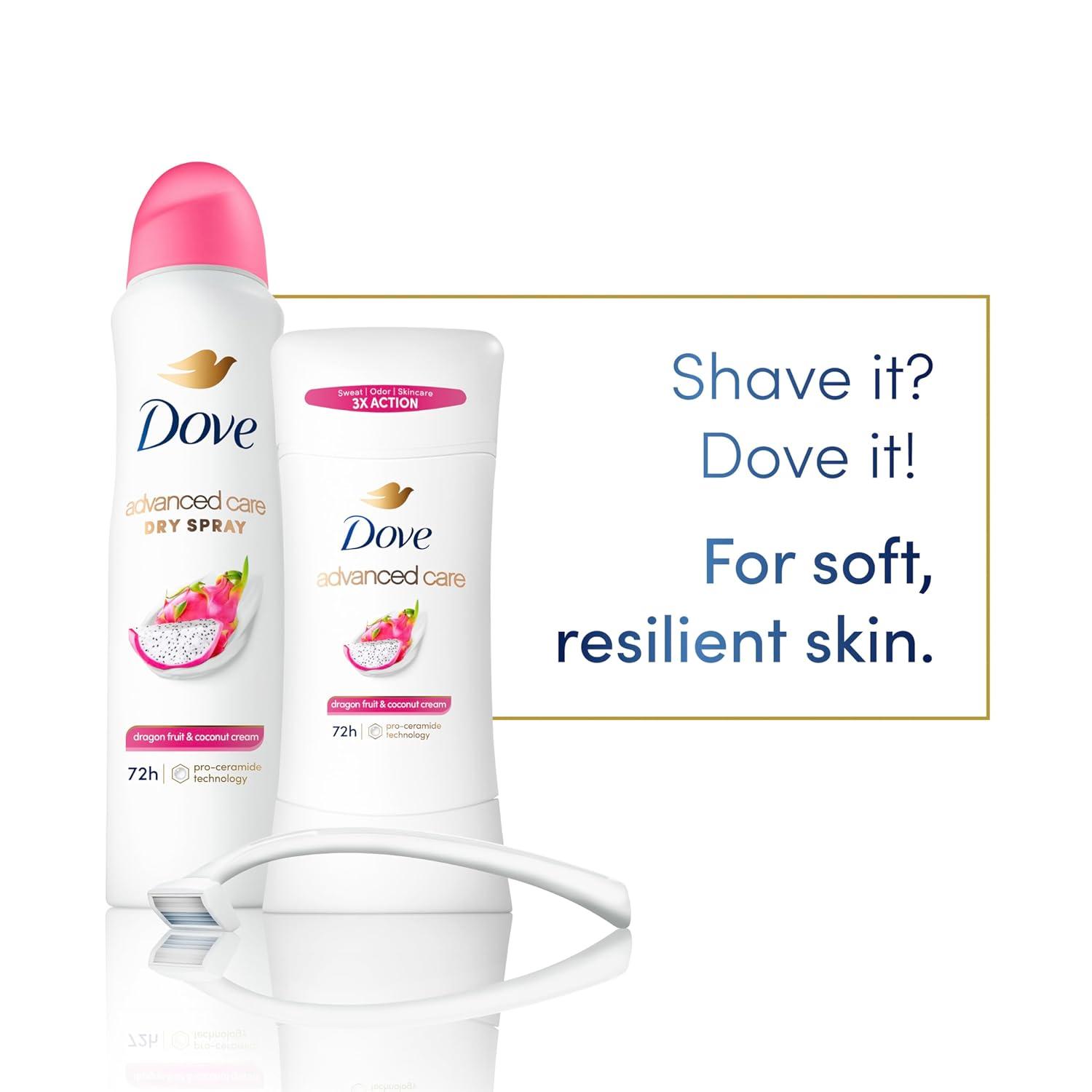 imageDove Advanced Care Antiperspirant Deodorant for Women Dragon Fruit amp Coconut Cream 3 pack 72 hour sweat and odor protection 26 oz