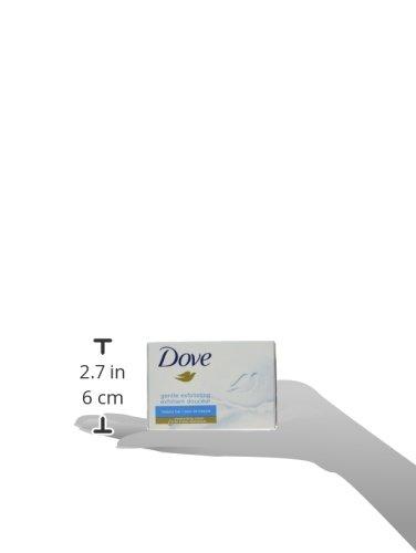 imageDove Beauty Bar Gentle Exfoliating With Mild Cleanser 6 Bars More Moisturizing Than Bar Soap For Softer And Smoother Skin 375 ozExfoliating