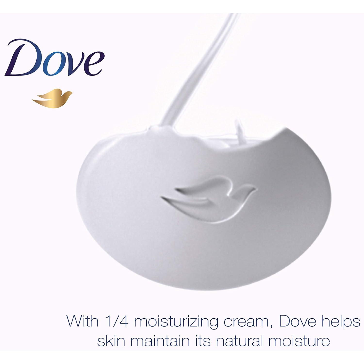 imageDove Beauty Bar Gentle Exfoliating With Mild Cleanser 6 Bars More Moisturizing Than Bar Soap For Softer And Smoother Skin 375 ozGentle