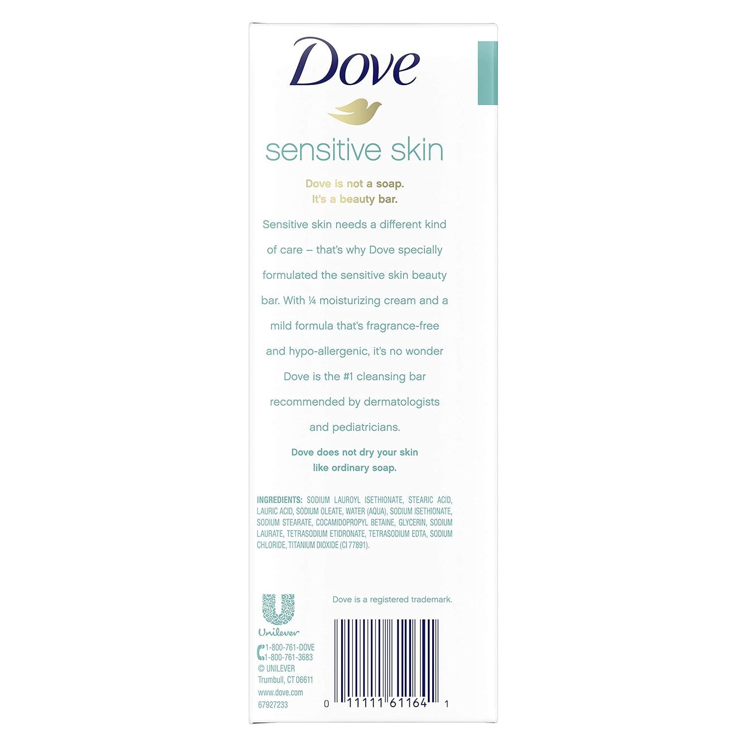 imageDove Beauty Bar Soap Antibacterial Care 6 Count For Clean Moisturized Skin Removes Bacteria 375 ozUnscented