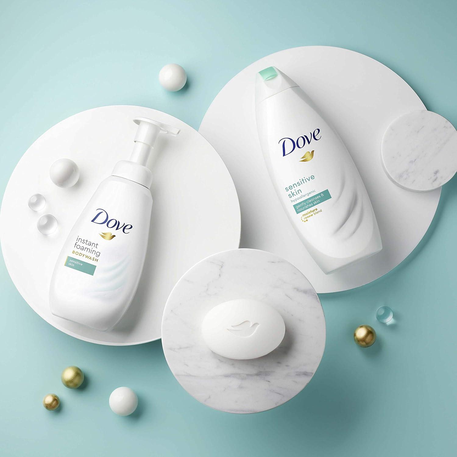 imageDove Beauty Bar Soap Antibacterial Care 6 Count For Clean Moisturized Skin Removes Bacteria 375 ozUnscented