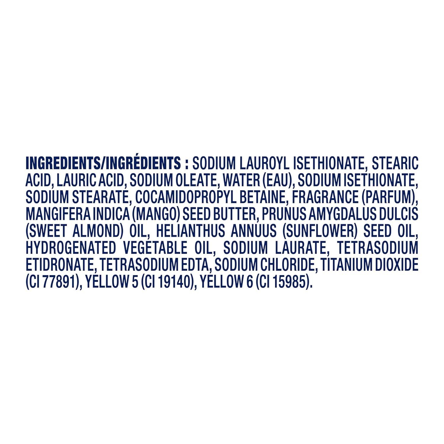 imageDove Beauty Bar Soap Glowing Mango amp Almond Butters 8 Bars for Radiant Skin Illuminates Skin 375 oz375 Ounce Pack of 16