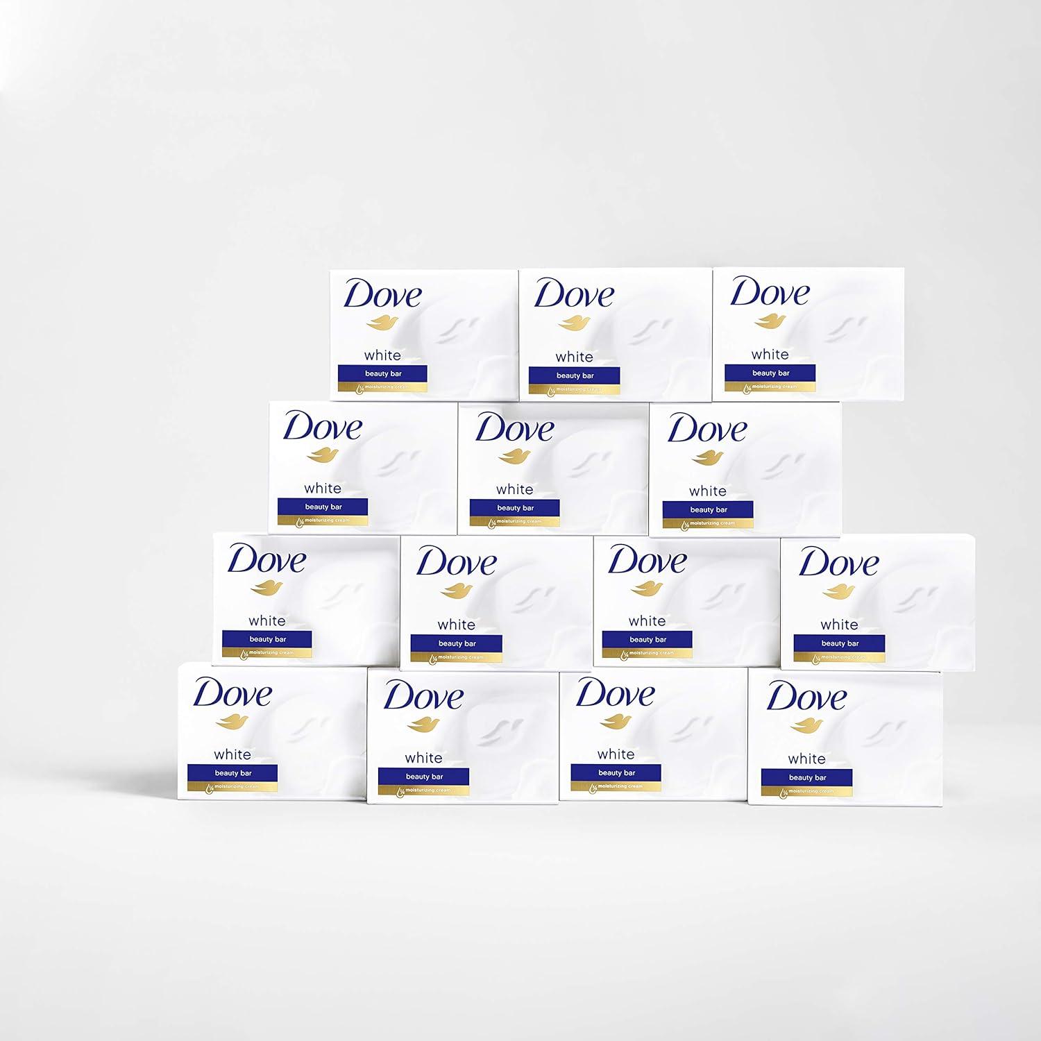 imageDove Beauty Bar Soap Pink Rosa 6 Bars for Soft Smooth Skin Cleans amp Moisturizes 375 oz14 Count Pack of 1