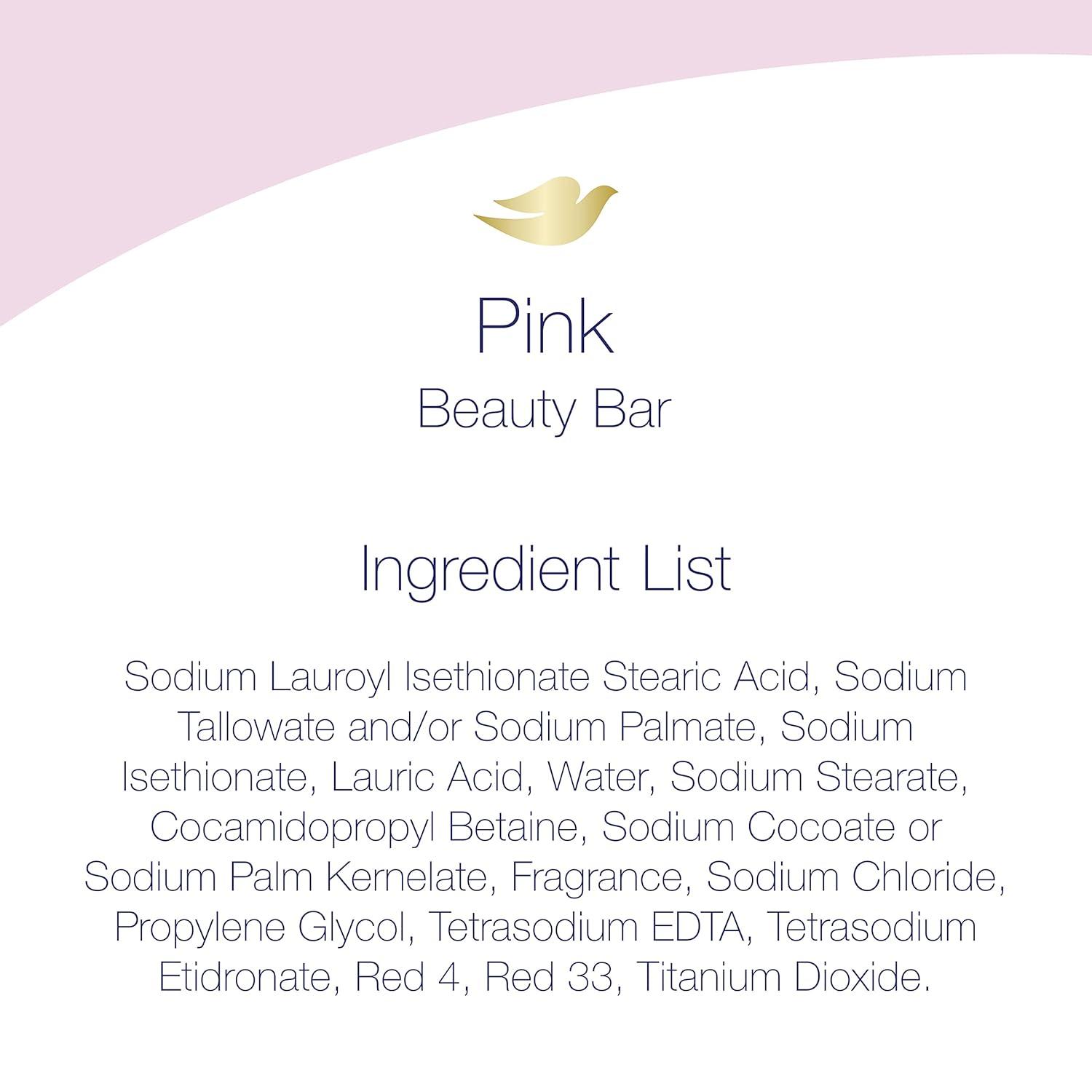 imageDove Beauty Bar Soap Pink Rosa 6 Bars for Soft Smooth Skin Cleans amp Moisturizes 375 oz15 Ounce Pack of 1
