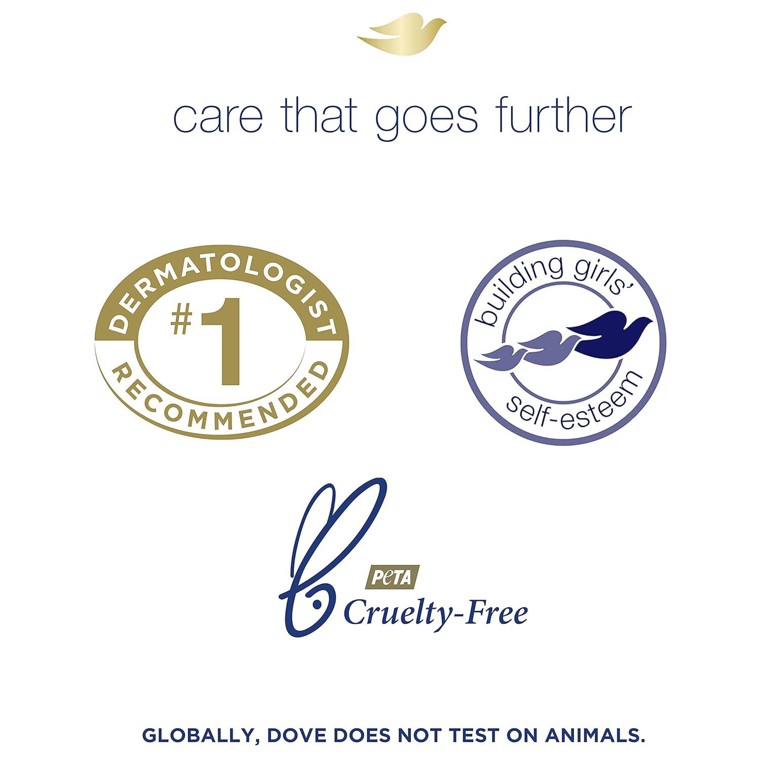 imageDove Beauty Bar Soap Sensitive 8 Bars for Sensitive Skin Fragrance Free and Hypoallergenic 375 ozUnscented