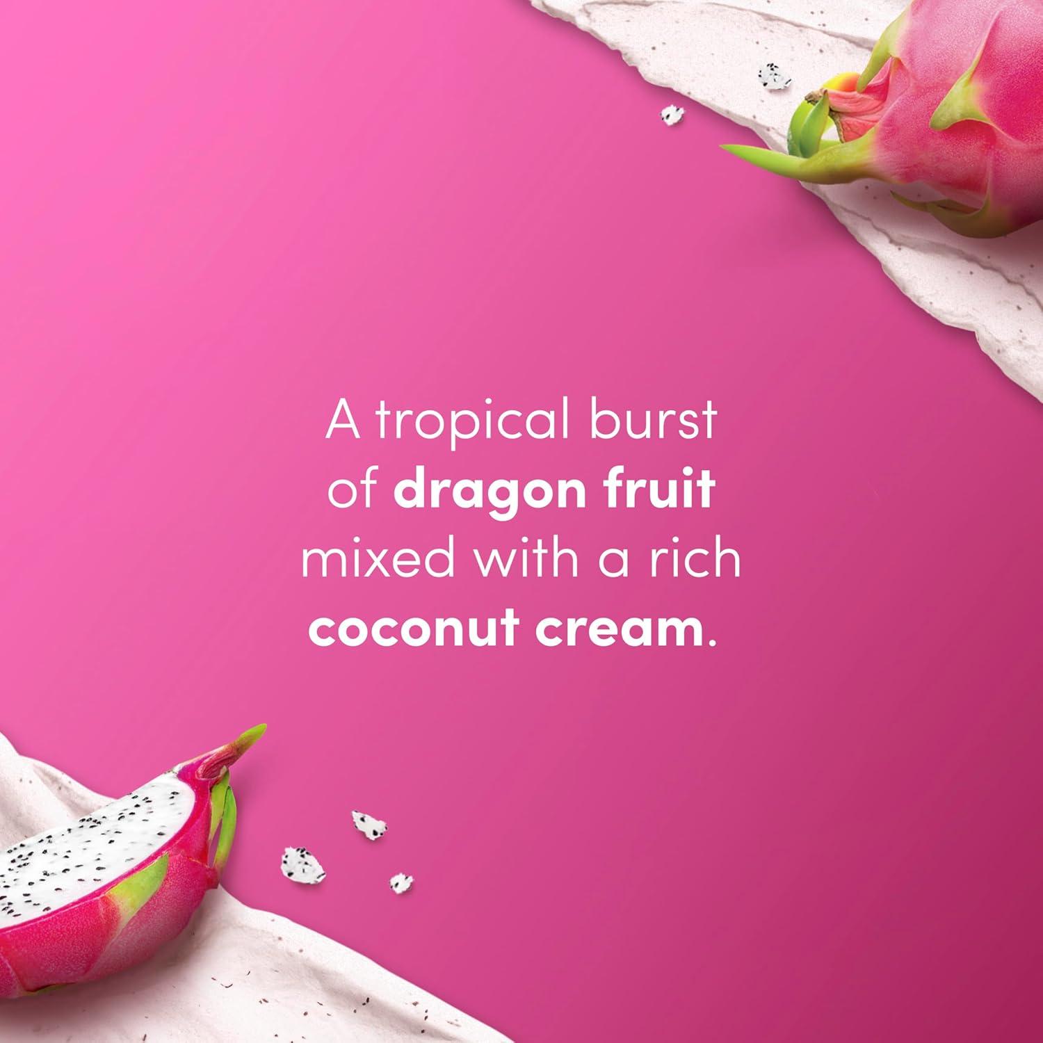 imageDove Body Scrub Dragon Fruit amp Coconut Cream Body Scrub Exfoliates and Deeply Nourishes for Smooth Radiant Skin 15 oz