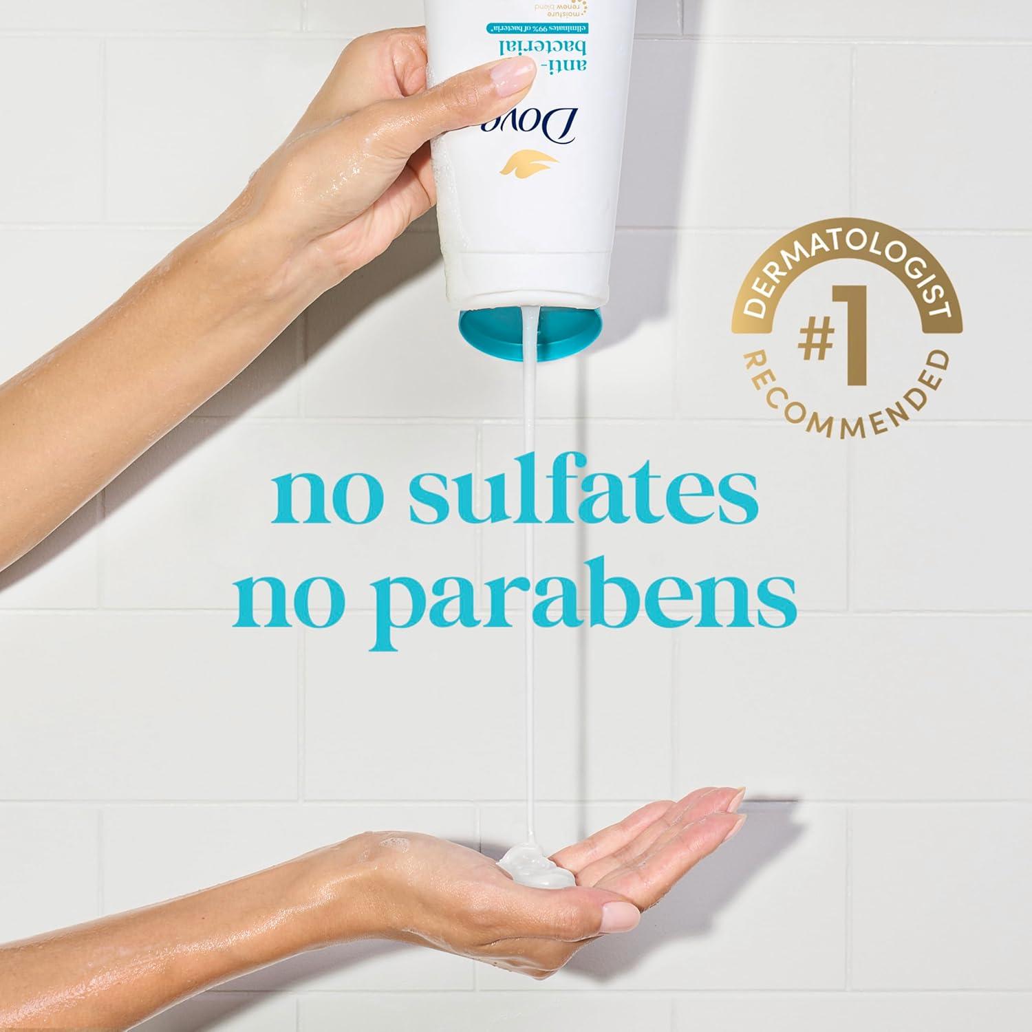 imageDove Body Wash with Pump Antibacterial For All Skin Types Protects from Dryness 306 oz