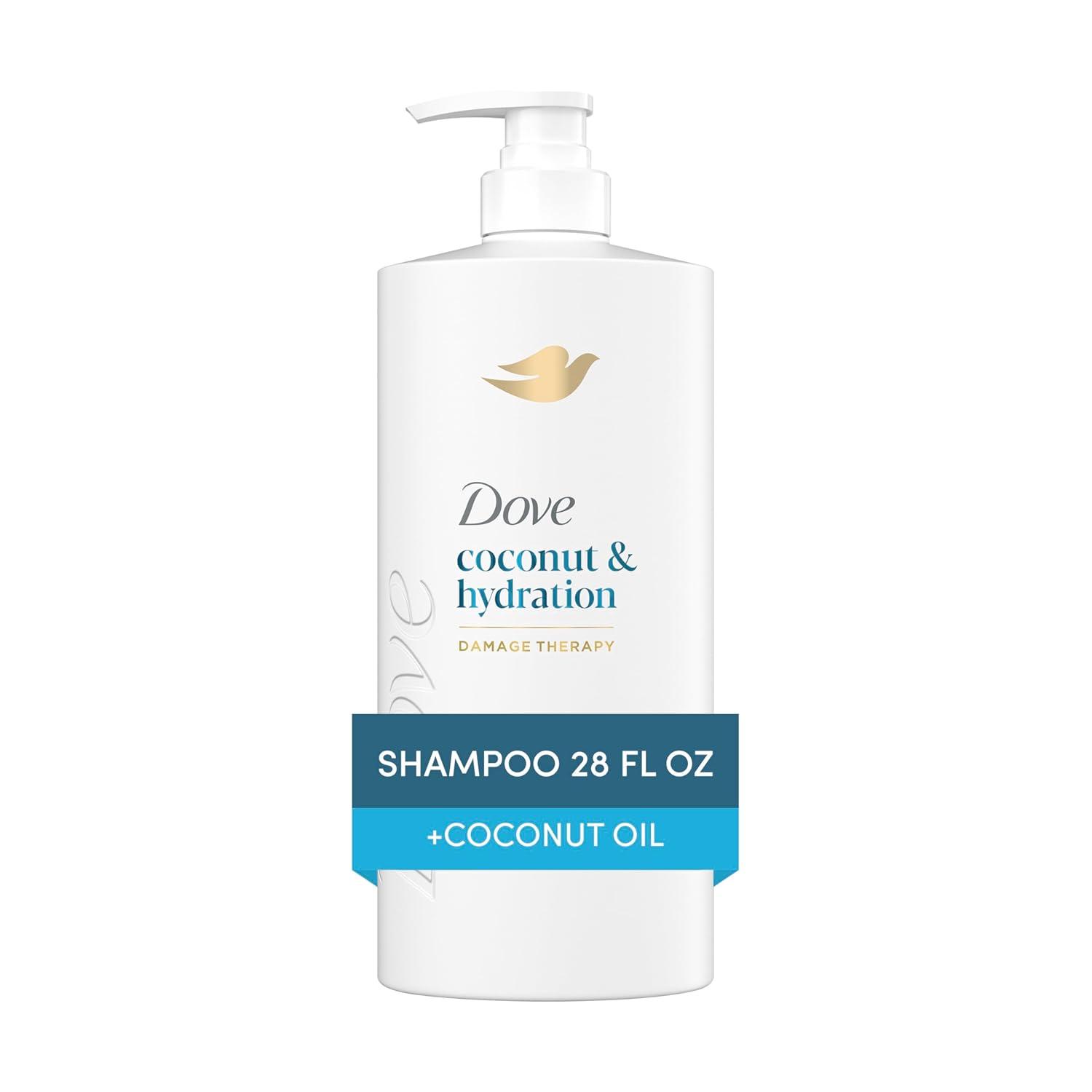 imageDove Shampoo Coconut amp Hydration for Dry Hair with BioProtein Care Technology and Coconut Oil 28 Fl Oz28 Fl Oz Pack of 1