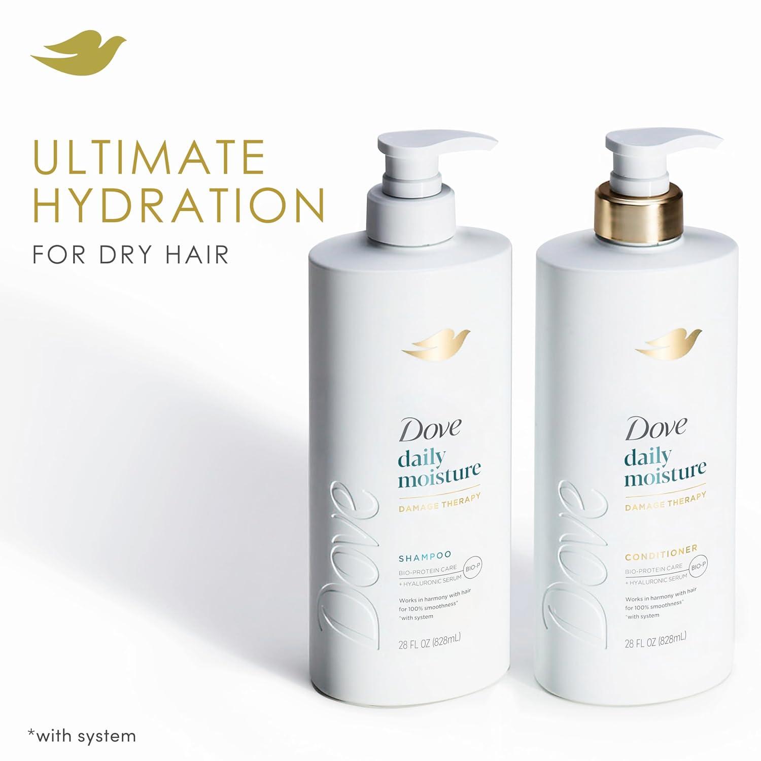 imageDove Shampoo Coconut amp Hydration for Dry Hair with BioProtein Care Technology and Coconut Oil 28 Fl Oz28 Fl Oz Pack of 1