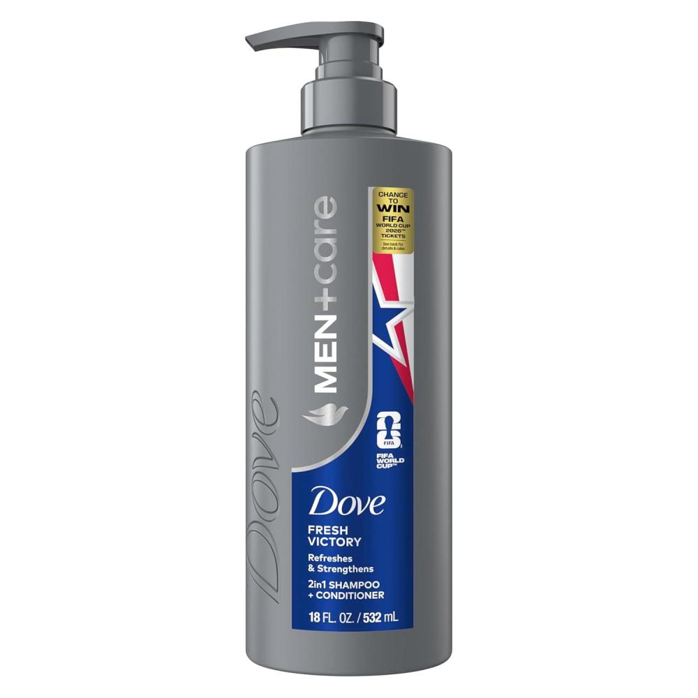 imageDOVE MEN CARE Hair Care 1 count Fresh Victory to Refresh amp Strengthen Hair with a Chance to Win FIFA WORLD CUP 2026 Tickets 18 Fl oz