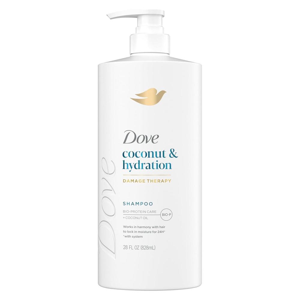 imageDove Shampoo Coconut amp Hydration for Dry Hair with BioProtein Care Technology and Coconut Oil 28 Fl Oz28 Fl Oz Pack of 1