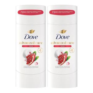 Dove Advanced Care Antiperspirant Deodorant for Women Twin Pack Revive 72 hour sweat and odor protection 2.6 oz (Packaging May Vary)(2.6 Ounce (Pack of 2))