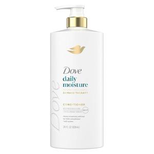 Dove Conditioner Daily Moisture for Dry Hair with Bio-Protein Care Technology and Hyaluronic Serum 28 Fl Oz(Fragranced)