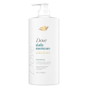 Dove Damage Therapy Shampoo Daily Moisture for Dry Hair with Bio-Protein Care Technology and Hyaluronic Serum 28 Fl Oz(28 Fl Oz (Pack of 1))