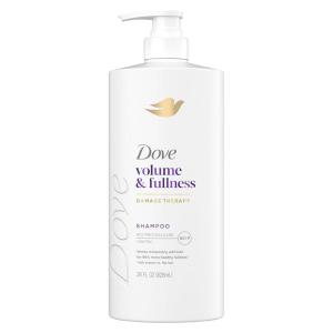 Dove Shampoo Volume & Fullness for Fine, Thin Hair with Bio-Protein Care Technology and Biotin 28 Fl Oz(28 Fl Oz (Pack of 1))