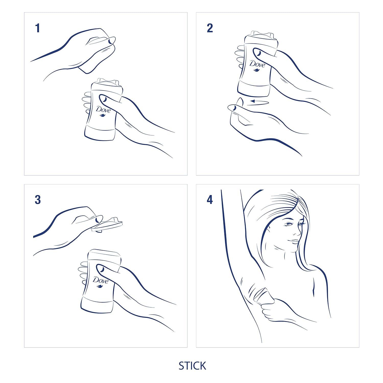 imageDove Advanced Care Antiperspirant Deodorant Stick 36 Ct Cool Essentials for helping your skinbarrier repair after shaving 72h odor control and allday sweatprotection with ProCeramide Technology 05ozClear Tone Sheer Touch
