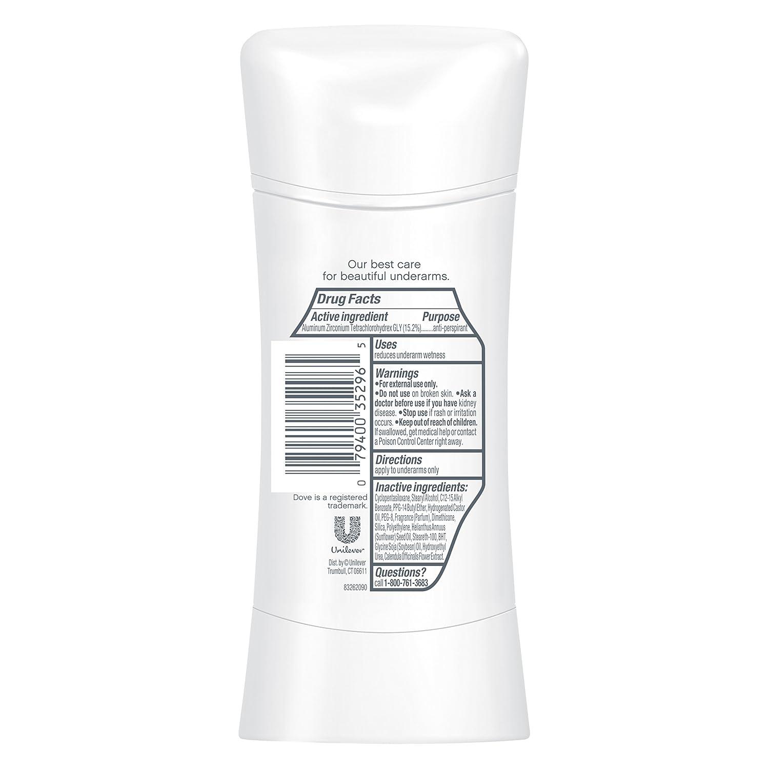 imageDove Advanced Care Antiperspirant Deodorant Stick 36 Ct Cool Essentials for helping your skinbarrier repair after shaving 72h odor control and allday sweatprotection with ProCeramide Technology 05ozClear Tone Sheer Touch
