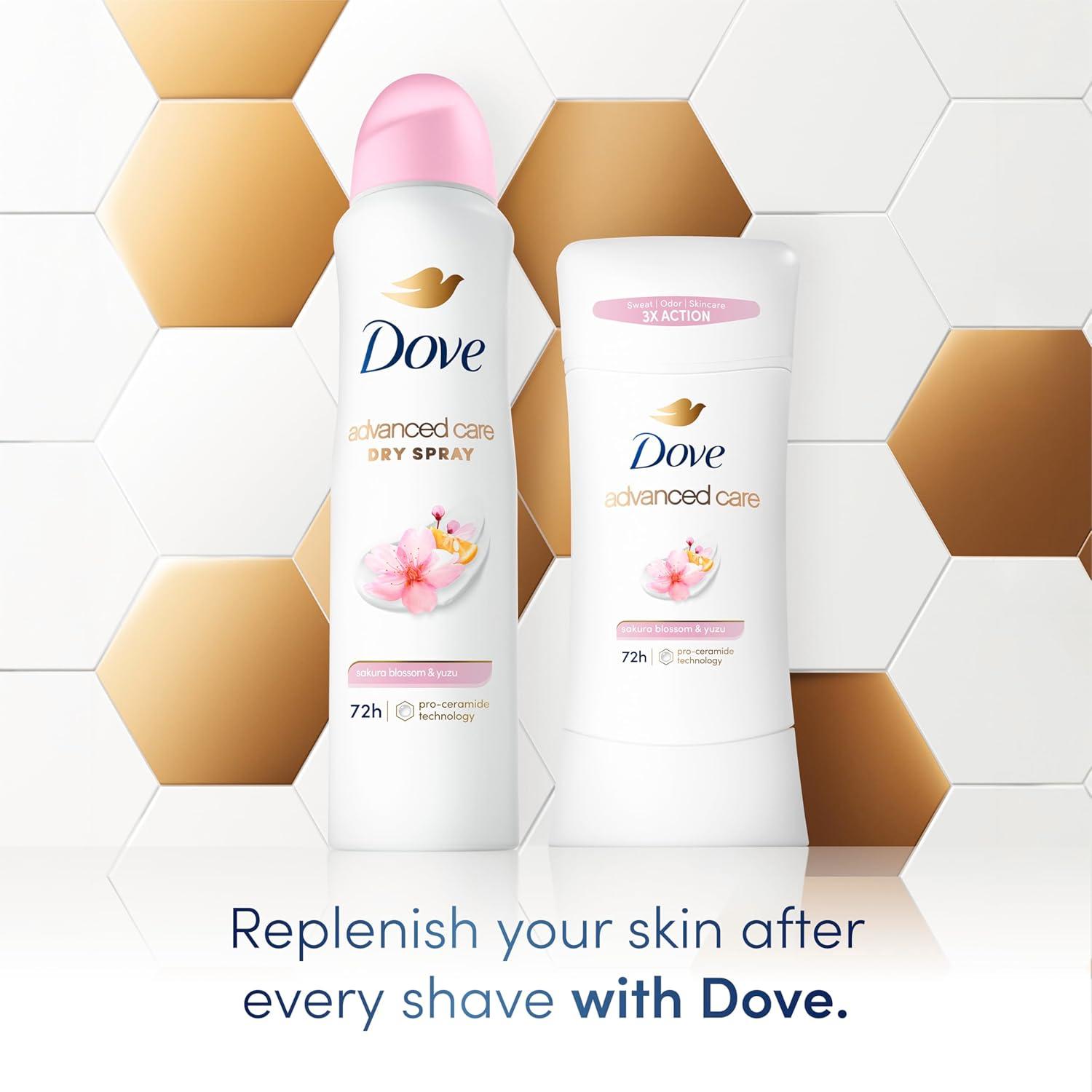 imageDove Advanced Care Antiperspirant Deodorant for Women Sakura Blossom amp Yuzu 3 pack 72 hour sweat and odor protection 26 oz