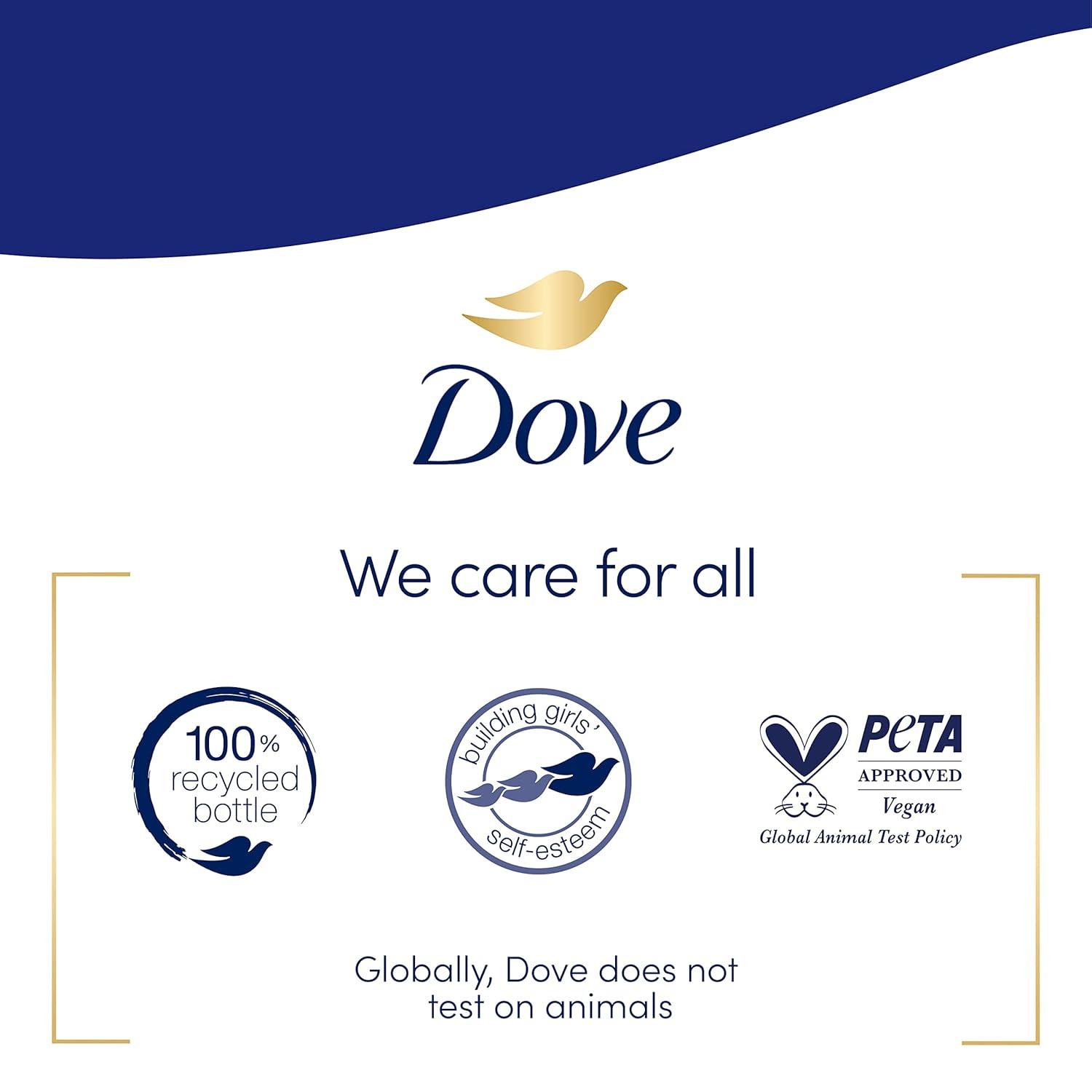 imageDove Advanced Care Hand Wash Refill Deep Moisture Value Size Pack of 3 34 oz Refill Bottles Moisturizing Liquid Hand Soap for Dry Skin1 Count Pack of 3