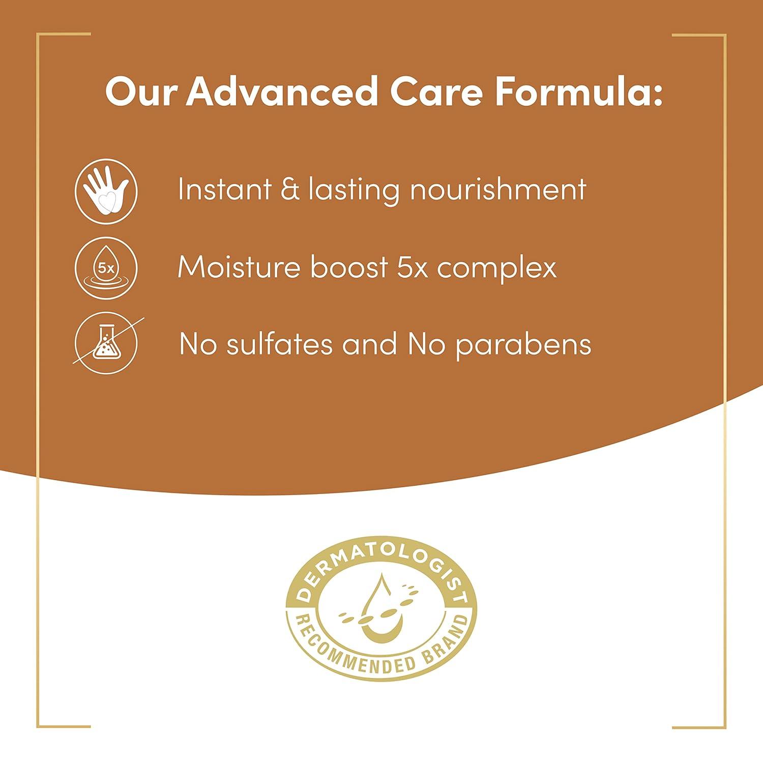 imageDove Advanced Care Hand Wash Refill Deep Moisture Value Size Pack of 3 34 oz Refill Bottles Moisturizing Liquid Hand Soap for Dry Skin1 Count Pack of 3