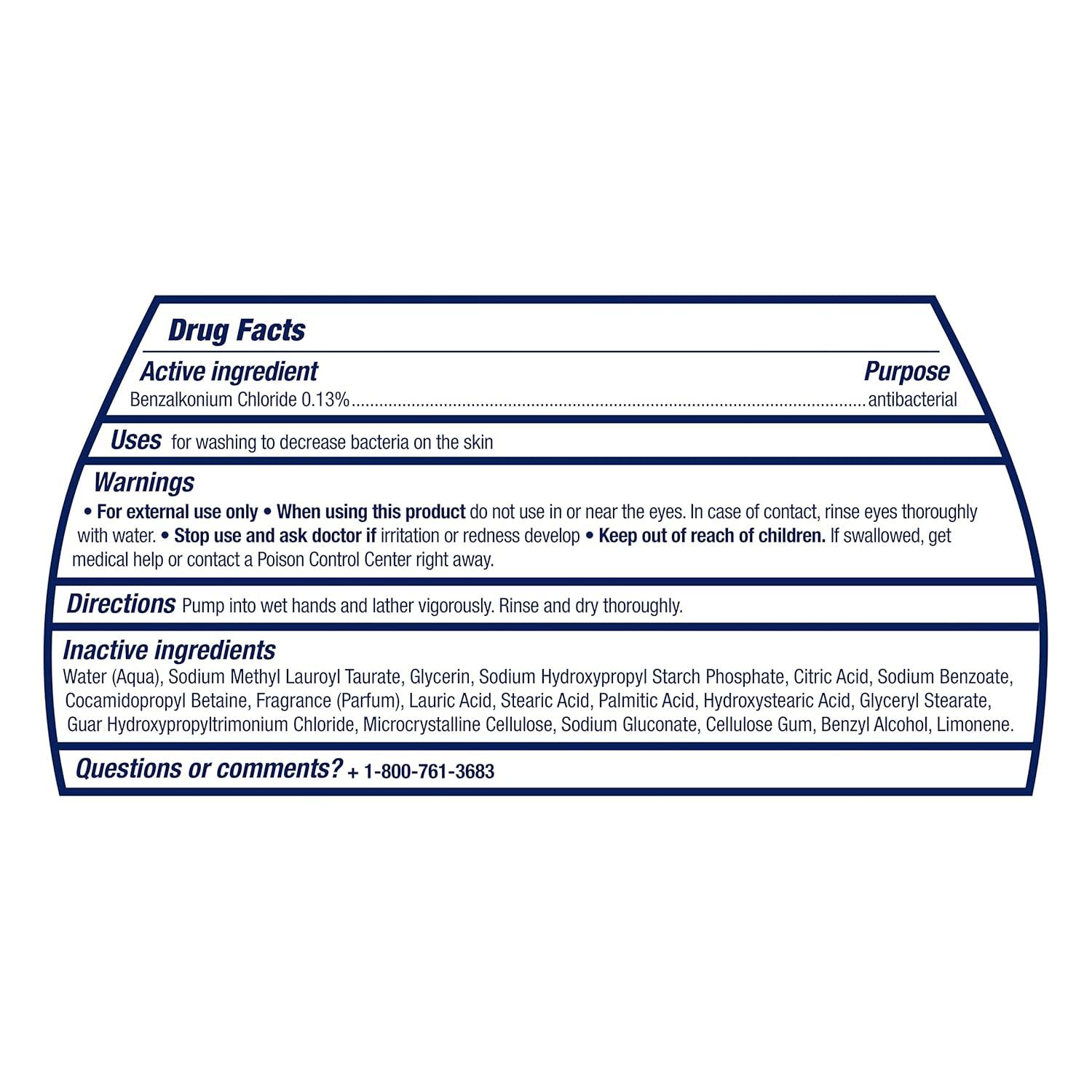 imageDove Advanced Care Hand Wash Refill Deep Moisture Value Size Pack of 3 34 oz Refill Bottles Moisturizing Liquid Hand Soap for Dry Skin34 Fl Oz Pack of 6