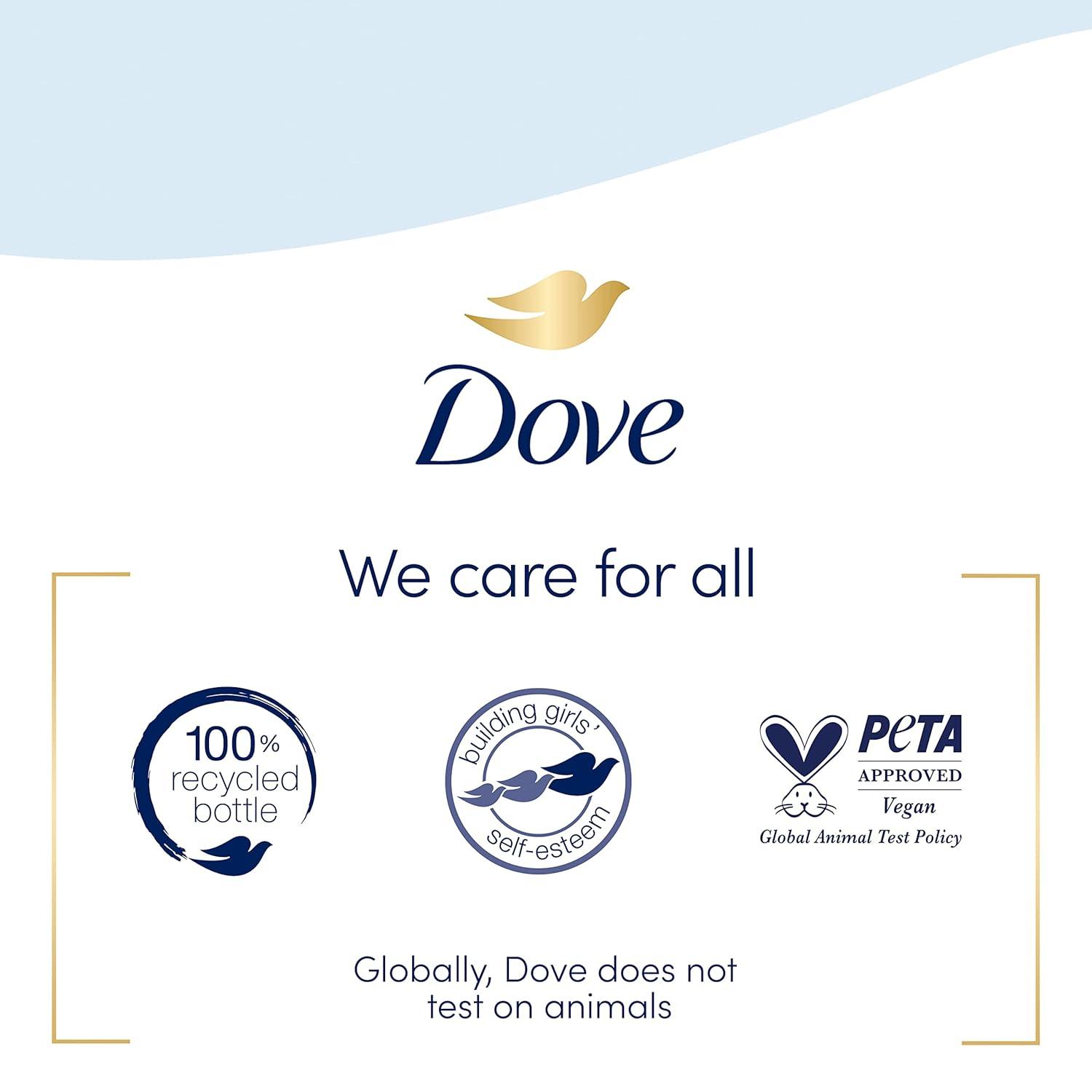imageDove Advanced Care Hand Wash Refill Deep Moisture Value Size Pack of 3 34 oz Refill Bottles Moisturizing Liquid Hand Soap for Dry Skin34 Fl Oz Pack of 6