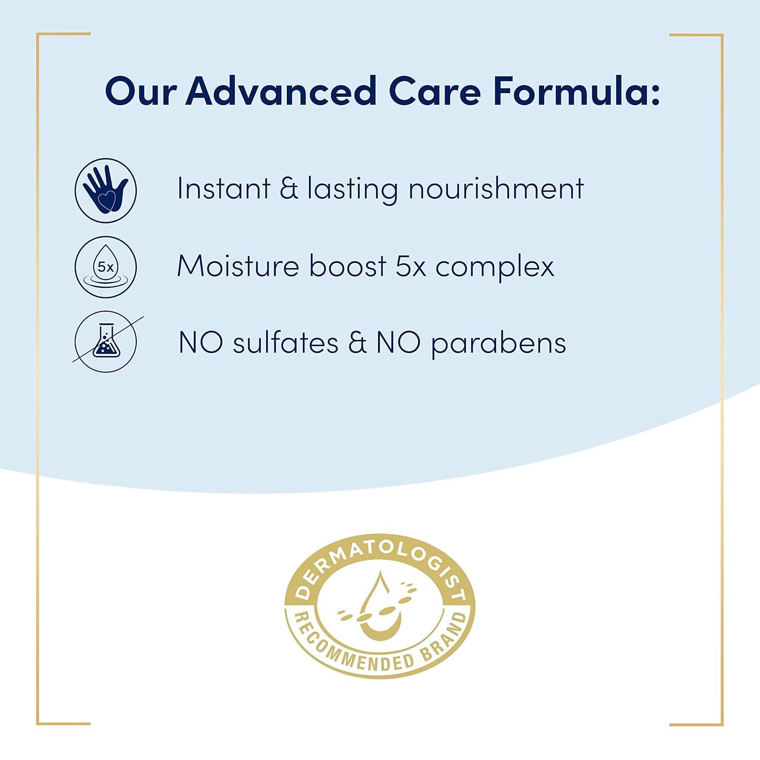 imageDove Advanced Care Hand Wash Refill Deep Moisture Value Size Pack of 3 34 oz Refill Bottles Moisturizing Liquid Hand Soap for Dry Skin34 Fl Oz Pack of 6