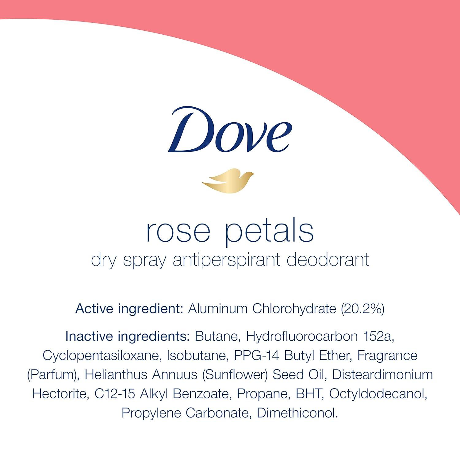 imageDove Antiperspirant Deodorant Rose Petals 38 oz 3 Count Amazon Vine