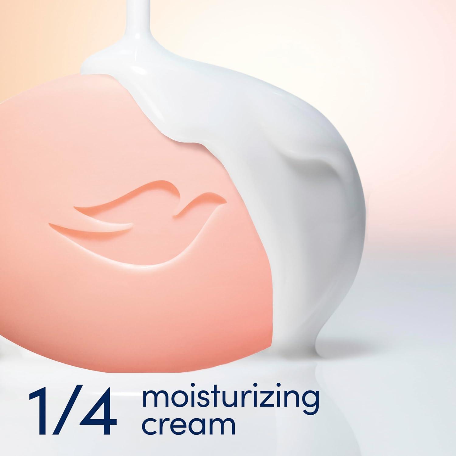 imageDove Beauty Bar Soap Rebalancing White Peach amp Rice Milk 6 Count for a Nourished and Moisturized Skin with Moisturizing Cream PlantBased Formula 375 ozWhite Peach Rice Milk