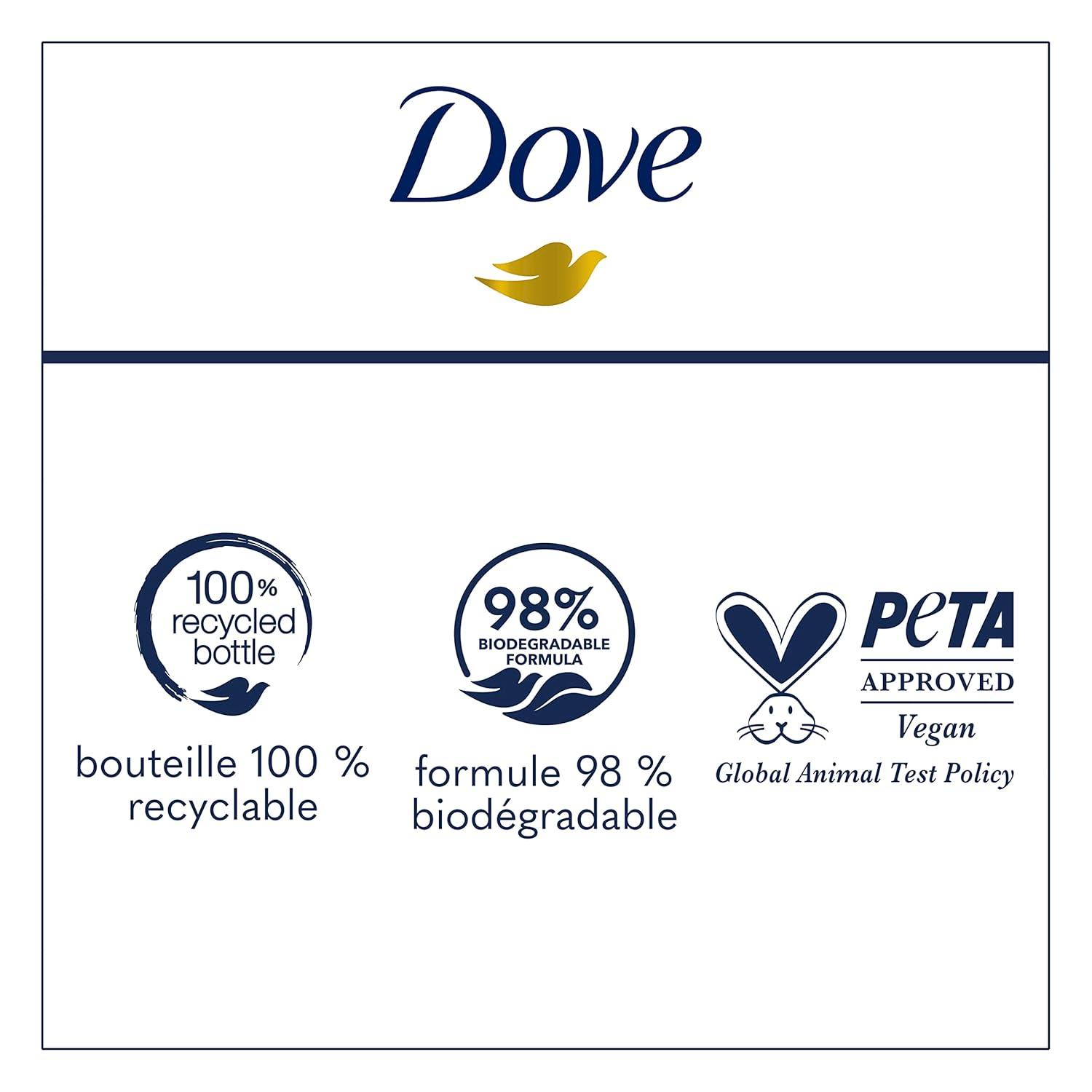 imageDove Body Wash 4 Count Pampering Shea Butter amp Vanilla for Renewed HealthyLooking Skin Gentle Skin Cleanser with 24hr Renewing MicroMoisture 20 oz
