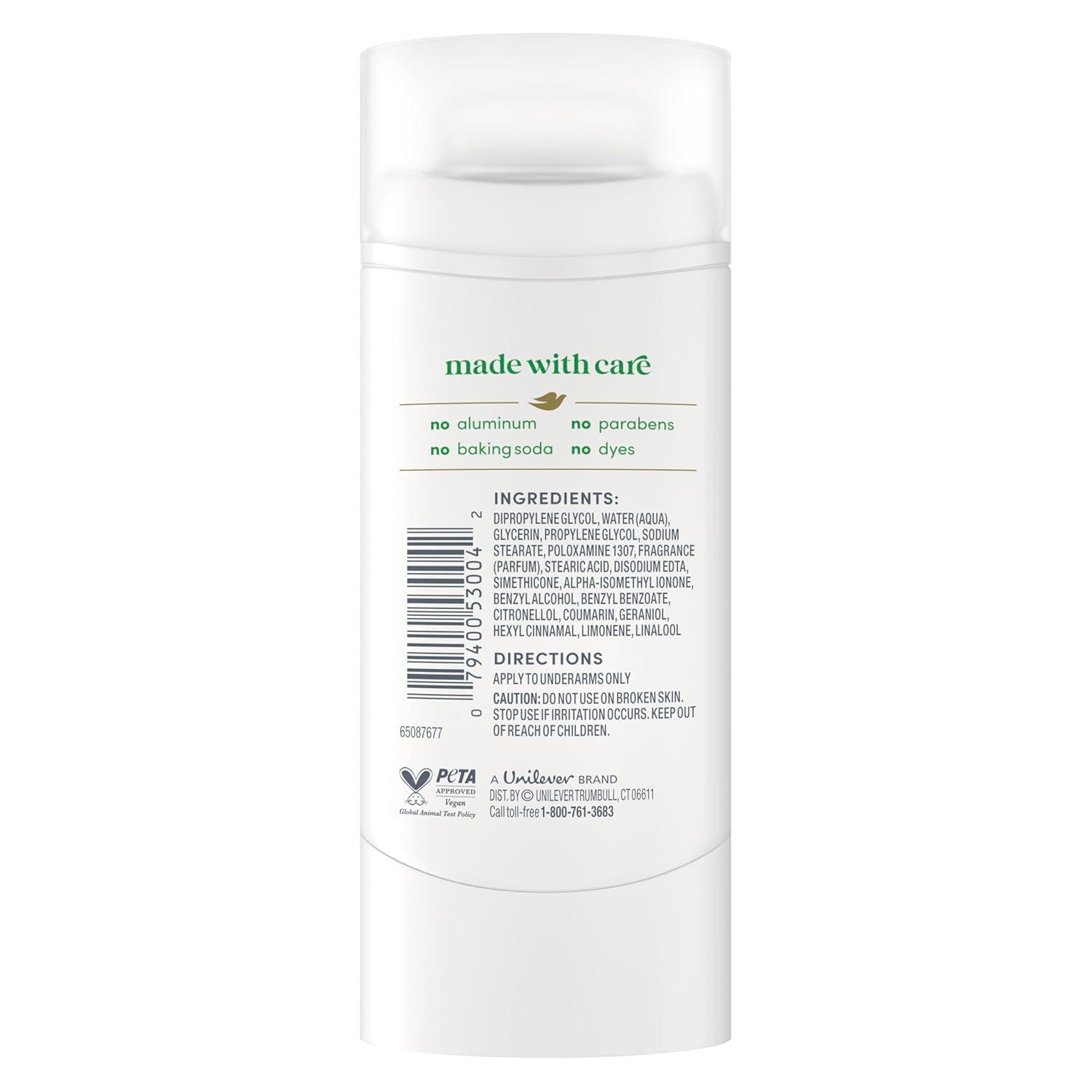 imageDove Deodorant Stick Cucumber amp Green Tea for 72 Hour Odor Protection Aluminum Free 24 oz24 Ounce Pack of 1