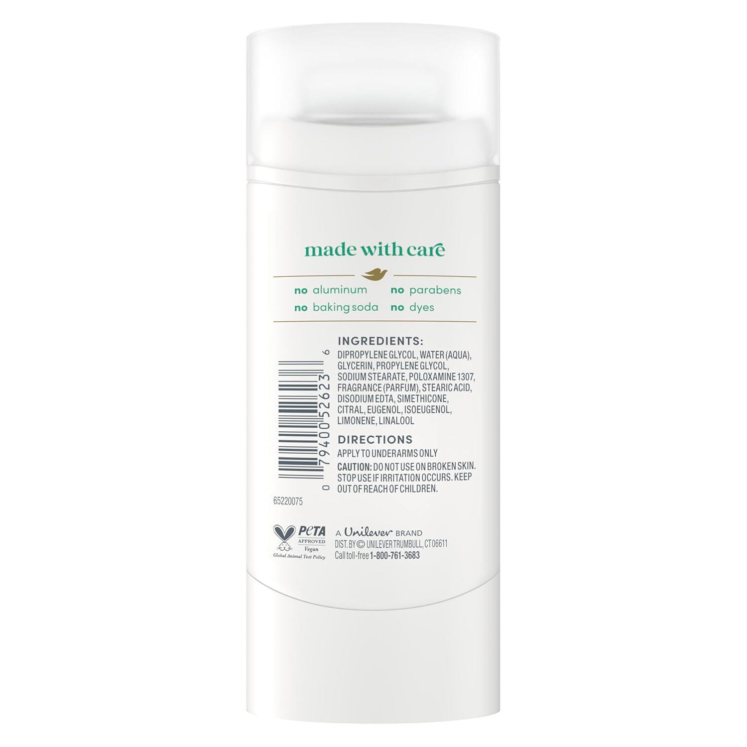 imageDove Deodorant Stick Ginger Lime for 72 Hour Odor Protection Aluminum Free 24 oz