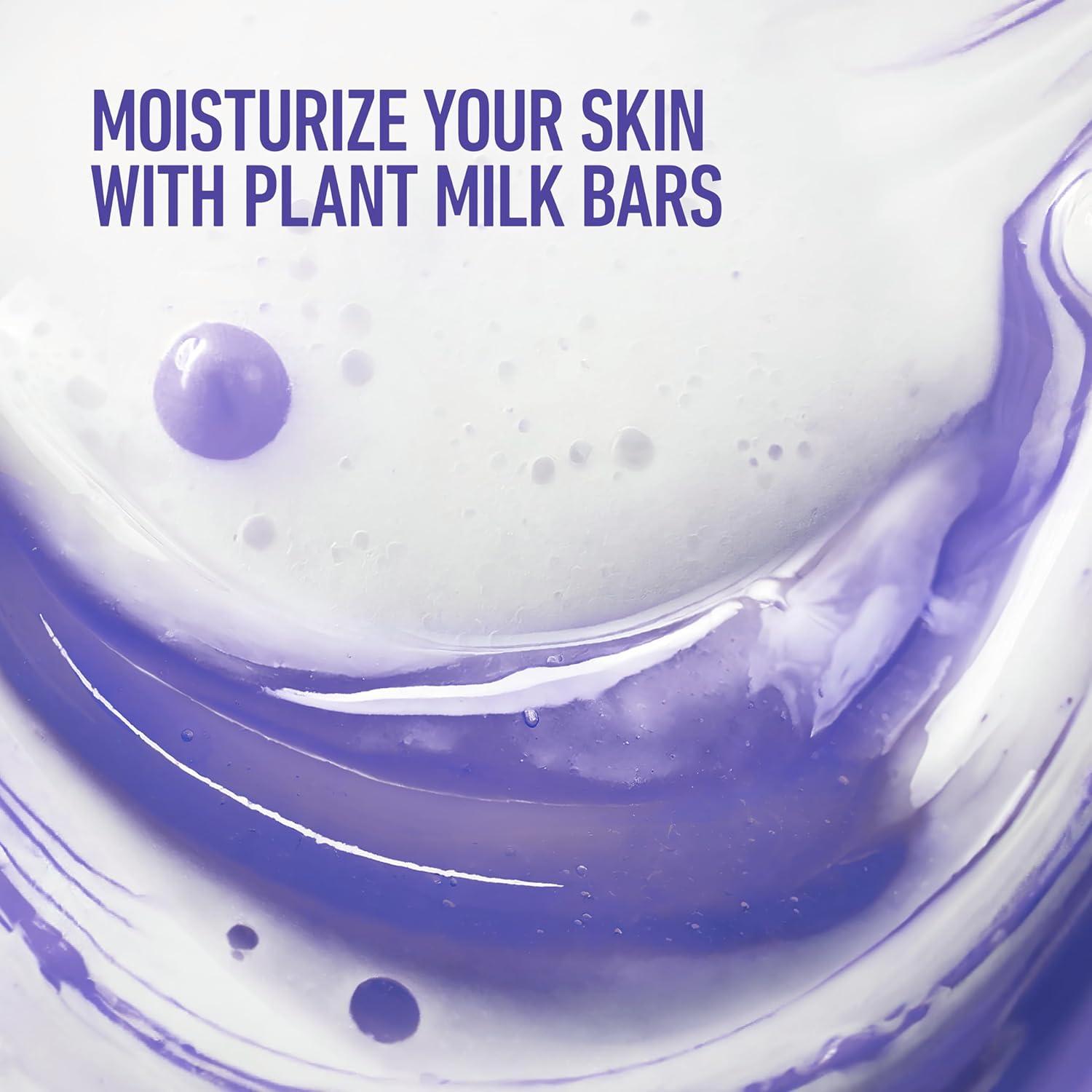 imageDove Plant Milk Cleansing Bar Soap Macadamia Milk amp Willow Lavender Serenity Seeker 4 Count for Moisturized Skin Gentle Cleanser No Sulfate Cleansers or Parabens 98 Biodegradable Formula 5 oz