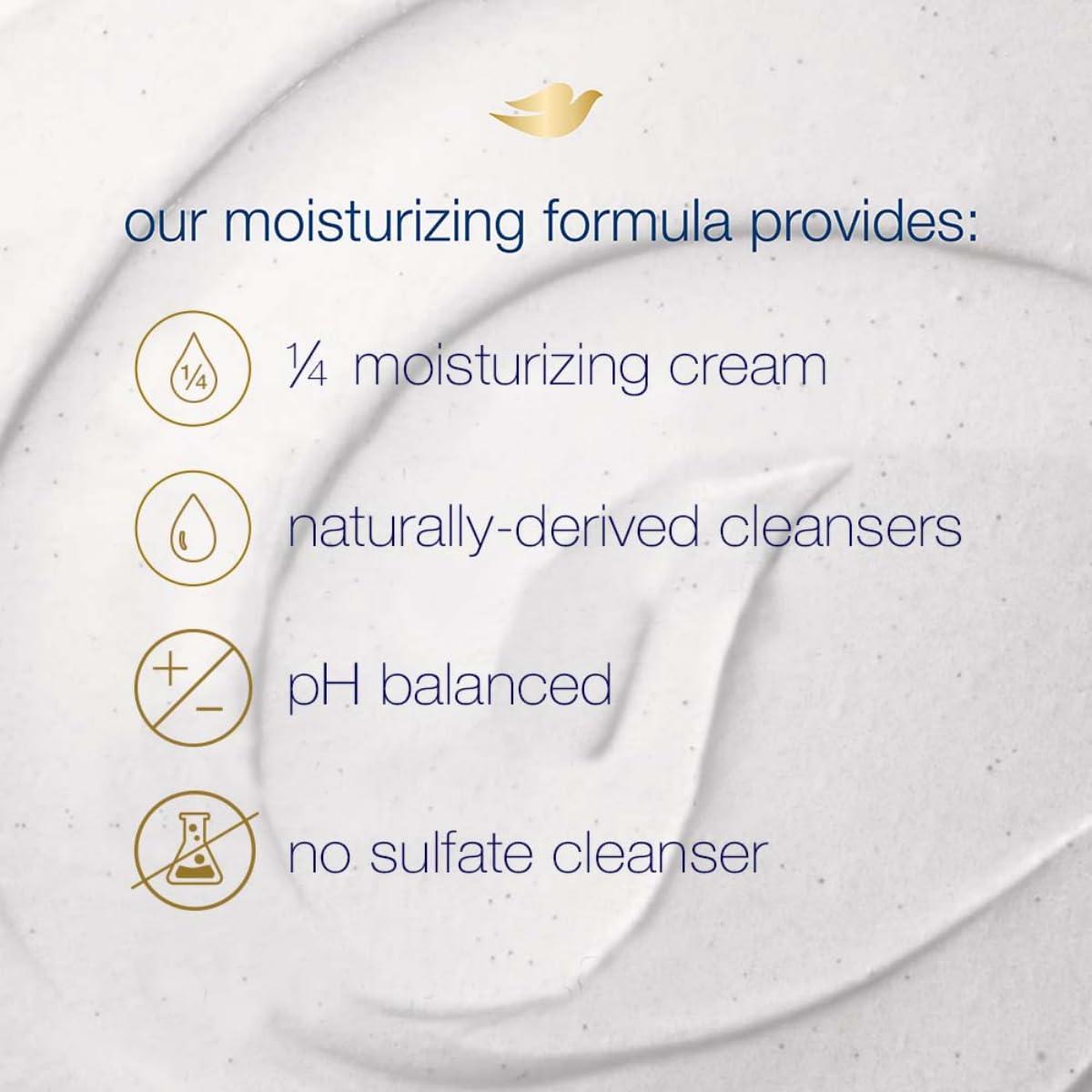 imageDove Scrub Macadamia amp Rice Milk Reveals Visibly Smoother Skin Body Scrub That Nourishes Skin 105 oz105 Ounce Pack of 1