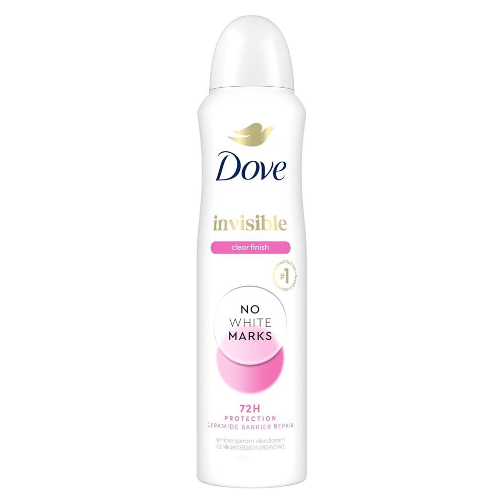 imageDove Advanced Care Antiperspirant Deodorant Spray Clear Finish 3 Count Invisible antiperspirant Deodorant Tested on 100 colors 72Hour Odor and Sweat Protection with ProCeramide Technology 38 oz38 Ounce Pack of 1