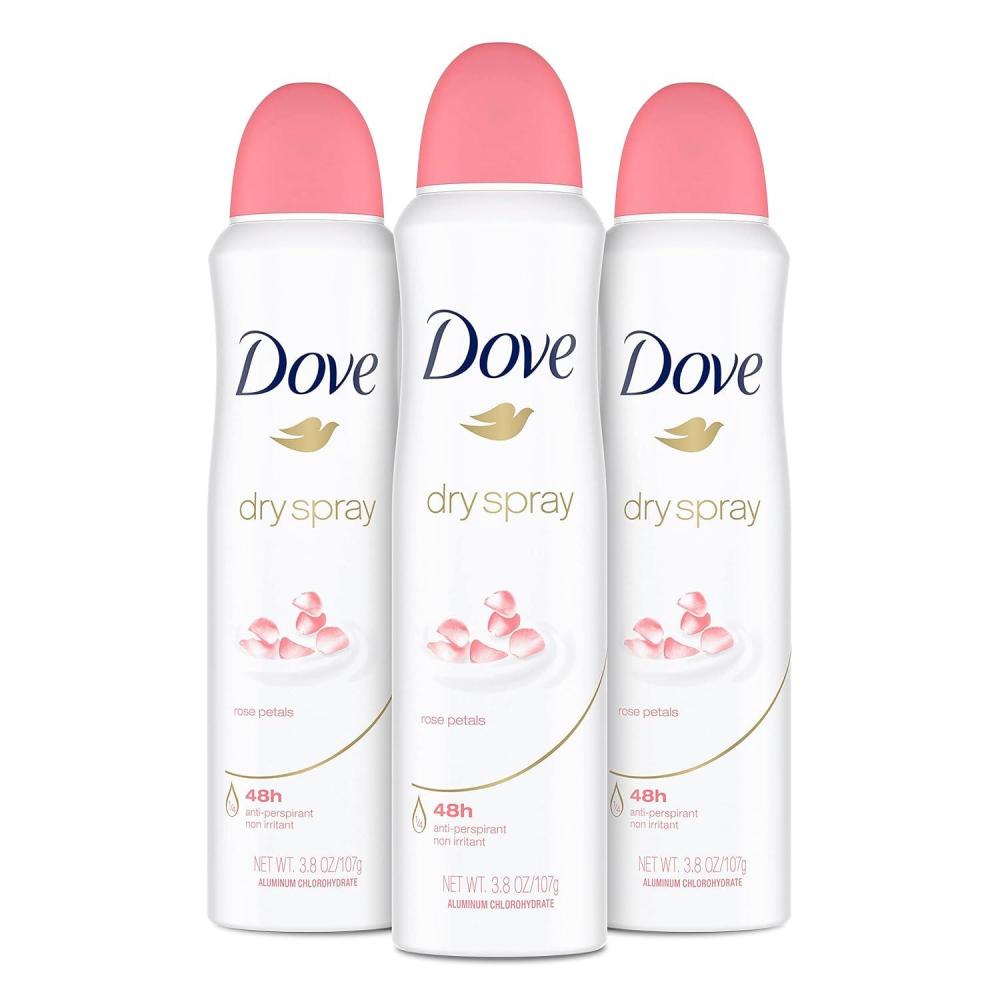 imageDove Antiperspirant Deodorant Rose Petals 38 oz 3 Count Amazon Vine