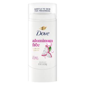 Dove Deodorant Stick Dragon Fruit Fizz for 72 Hour Odor Protection Aluminum Free 2.4 oz
