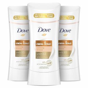 Dove Even Tone Antiperspirant Deodorant Stick Apple Blossom & Mango Butter 3 Count For Uneven Skin Tone 2.6 oz(Apple Blossom and Mango Butter)